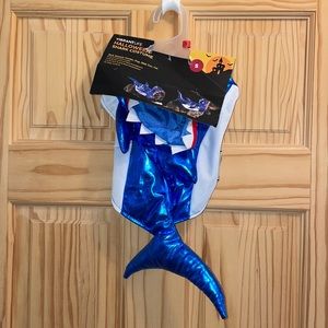 Killer SHARK Halloween Dog Cat Pet Costume - Size S Small Vibrant Life NEW